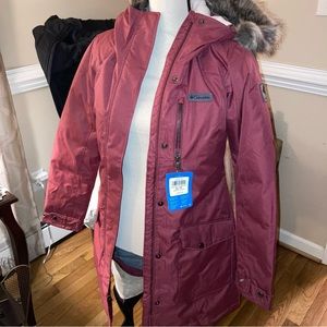 NWT Columbia long insulated jacket